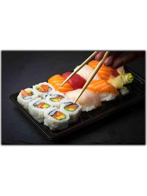 Tablo Dekor Suşi Tabağı Kanvas Tablo