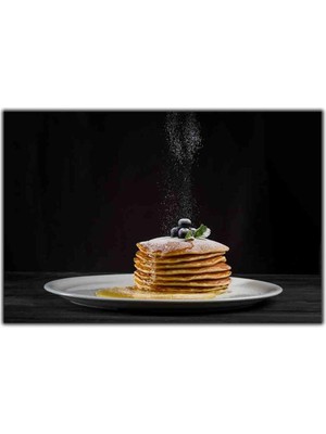 Tablo Dekor Ballı Pancake Kanvas Tablo
