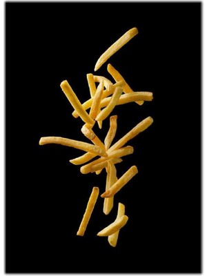 Tablo Dekor Kızarmış Patatesler Kanvas Tablo