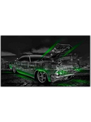 Tablo Dekor Chevrolet Impala Kanvas Tablo