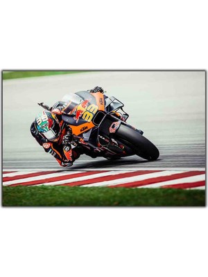 Tablo Dekor Grand Pix Motor Yarışı Kanvas Tablo
