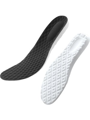 Foottab Siyah Eko Anatomik Ayakkabı Tabanlığı, Kumaş Tabanlık,