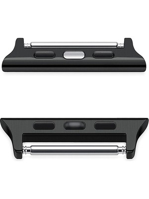 Yediseven Apple Watch Uyumlu 42 44 45mm Metal Kordon Tokası Kayış Adaptörü Pimli 22mm
