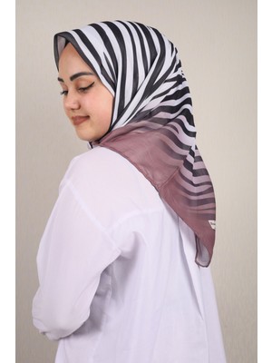Scarfella Soft El Dikişli Eşarp Desen-167 Renk-08 -93