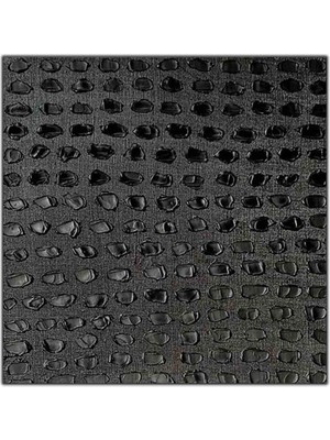 Tablo Dekor Soyut Siyah Spatula Sanatı Orijinal Yağlı Boya Tablo