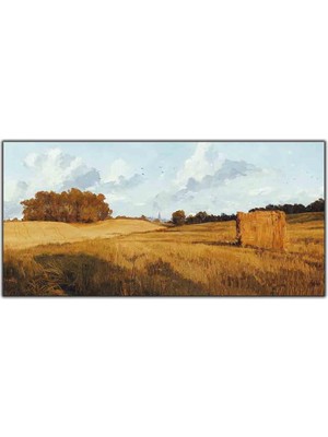 Tablo Dekor Samanlık Orijinal Yağlı Boya Tablo