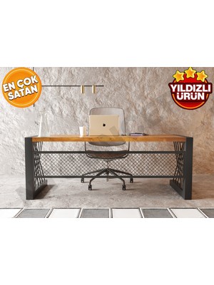 Ntconcept Doğal Ahşap Ofis Masası