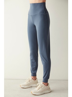 Penti Mavi Yüksek Bel Miracle Jogger Pantolon