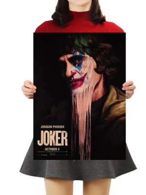 Caph Design Joker Vintage Kraft Poster - 33X48CM