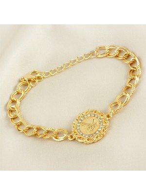 Feryal Osmanlı Tuğralı Taşlı Bileklik