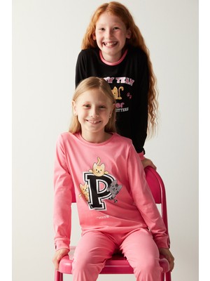 Penti Kız Çocuk Meow Team 2li Pijama Takımı