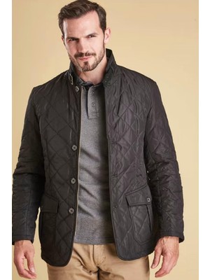 Barbour Quilted Lutz Ceket BK11 Black