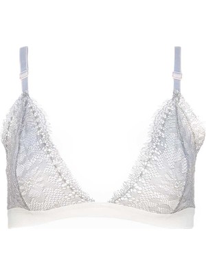 Herita Athena Gri Dantelli Bralet