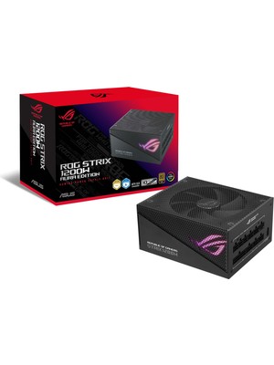 Asus ROG-STRIX-1200G AURA 80+ GOLD 1200W MODÜLER ATX 3.0 UYUMLU PCI-E 5.0 10 YIL GARANTİ