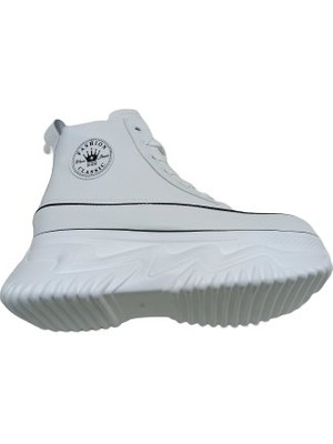 Guja Deri Kadın Sneaker Bot Ayakkabı