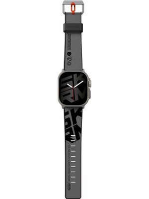 Skinarma Watch Ultra Uyumlu Deri Kordon 49MM Skinarma Spunk Serisi Pu Strap Kayış