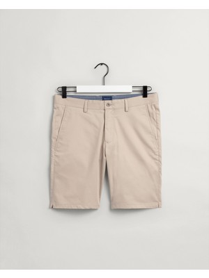 Gant Erkek Bej Slim Fit Şort 20070.277