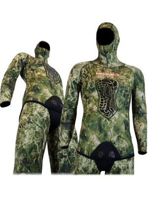 Free-Sub 3mm Expert Green Avcı Serbest Dalış Elbisesi