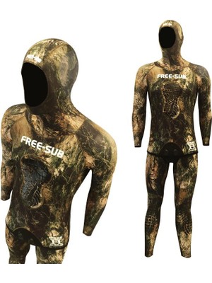 Free-Sub 7mm Saros Yamamoto Avcı Serbest Dalış Elbisesi