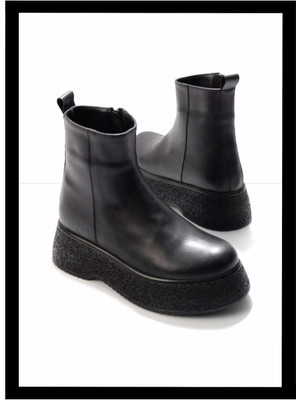 Bambi Siyah  Kadın Bot & Bootie K02671902009