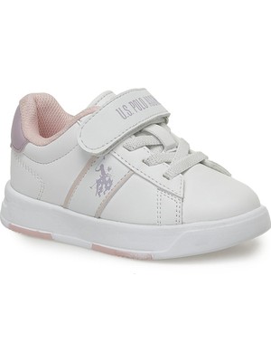 U.S. Polo Assn. Travıs Jr 3pr Beyaz Kız Çocuk Sneaker