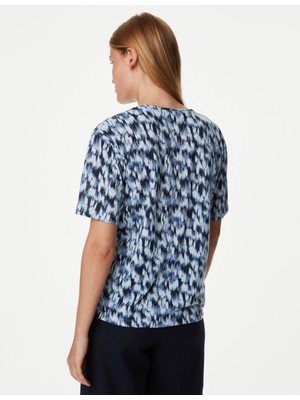 Marks & Spencer Relaxed Fit Kısa Kollu T-Shirt