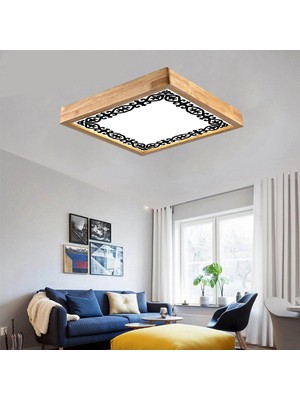 Wood Design World Ahşap Çerçeve Tavan LED Aydınlatma ( Yeni )