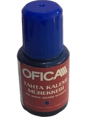 Ofica Fmm-05M Tahta Kalem Mürekkebi 20 Ml Mavi (12 Li Kutu)