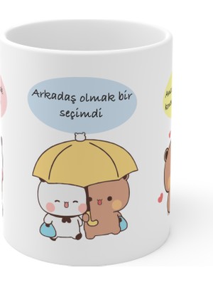 Yüksel 34 Sevimli Aşık Pandalar Tasarım Bardak