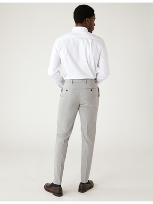 Marks & Spencer Tailored Fit Dokulu Pantolon