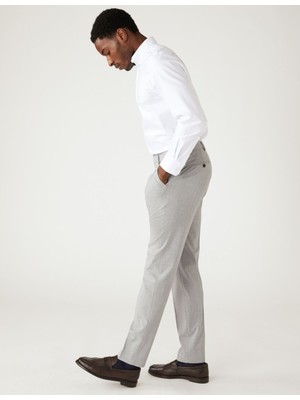 Marks & Spencer Tailored Fit Dokulu Pantolon