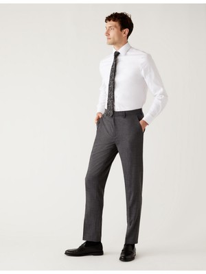 Marks & Spencer Slim Fit Yün Pantolon