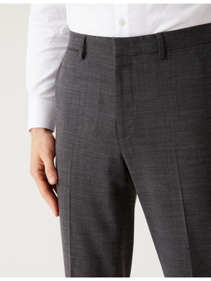 Marks & Spencer Slim Fit Yün Pantolon