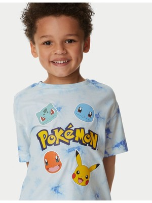 Marks & Spencer Saf Pamuklu Pokémon™ T-Shirt