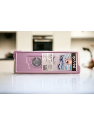 Gondol Yapışmaz Buzluk - Açılır Kapak - Baş Parmak - Lila