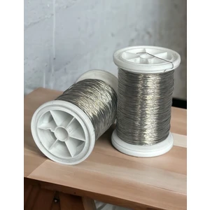 0.30MM Bakır Tel (2 Adet ) Nikel Renk 100 mt