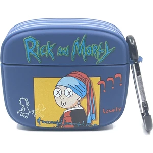 Zen AI Airpods 3. Nesil Uyumlu Sevilen Fantastik Karakter Morty Pearl Tasarımlı Hediye Kılıf