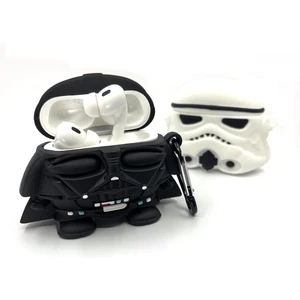 Zen AI Airpods Pro 1/2. Nesil Uyumlu Yıldız Savaşları Tasarımlı Dart Vader Hediye Kılıf