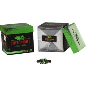 Coco Night (Tanıtım) 1kg Hindistan Cevizi Küp Nargile Kömürü 26MM