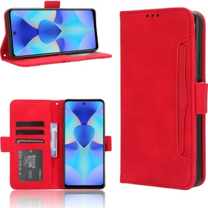 Tecno Spark 10 Pro Telefon Kılıfı Için Kart Yuvalı Deri Telefon Kılıfı (Yurt Dışından)