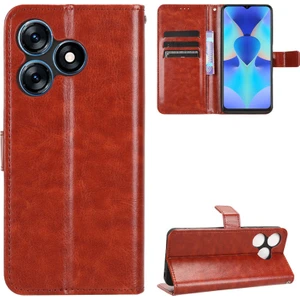 Tecno Spark 10 4g Için Deri Telefon Kılıfı (Yurt Dışından)