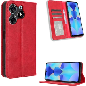 Tecno Spark 10 Pro Telefon Kılıfı Için Deri Telefon Kılıfı (Yurt Dışından)