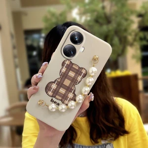 Oppo Realme 10 Pro Plus 5g Tampon Zincirli Telefon Kılıfı Için Telefon Kılıfı (Yurt Dışından)