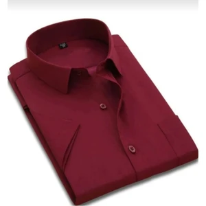 Erkek Klasik Kesim Kısa Kol Gömlek