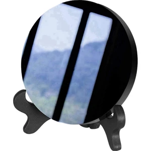 Standlı Obsidyen Pürüzsüz Doğal Kristal Ev Dekorasyonu 80MM (Yurt Dışından)