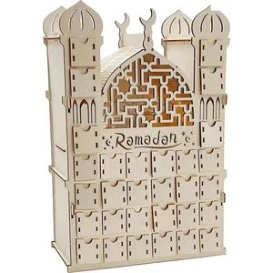 Ramazan Noel Takvimi, Ahşap Yeniden Kullanılabilir Noel Takvimi (Yurt Dışından)