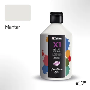 X1 Art Vernikli Hobi Boyası Mantar 500  ml