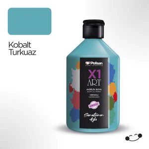 X1 Art Vernikli Hobi Boyası Kobalt T. 500  ml