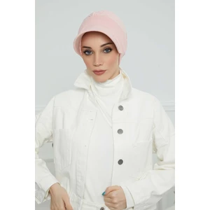 Aisha's Design Siperlikli Penye Şapka Bone,b-73