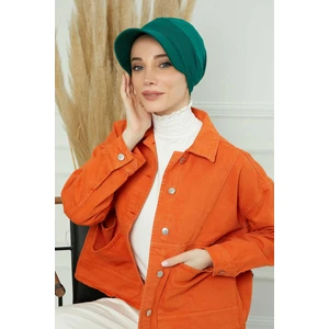 Aisha's Design Siperlikli Penye Şapka Bone,b-73